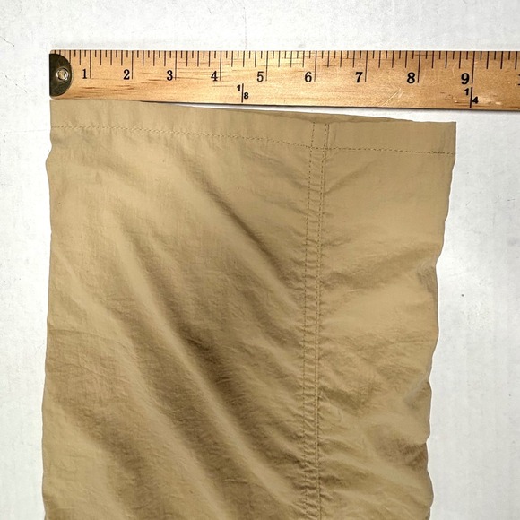 REI Sahara Convertible Cargo Hiking Pants Womens Medium‎ 27L Zip Off Tan Camping - Picture 7 of 10